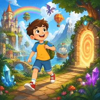 Léo's Magical French Alphabet Adventure