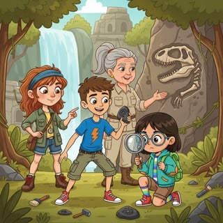 Geçmişin Gizemli İzleri: Fosil Macerası - educational