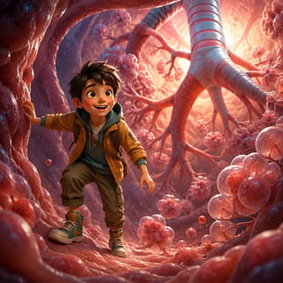 Oki's Grand Journey into the Respiratory System