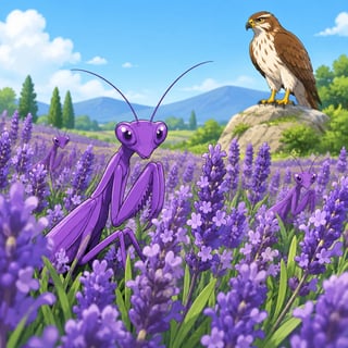 Pip and the Purple Meadow: A Story of Directional Selection - educational