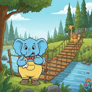 O Elefante que Esqueceu o Medo / The Elephant Who Forgot Fear