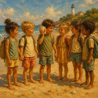 The Whispering Shells of Summer