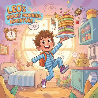 Leo's Bright Morning Adventure