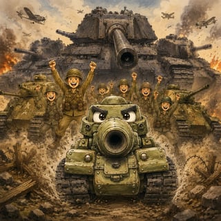 Tanky the Brave Little Tank