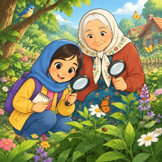 راز باغچهی مادربزرگ