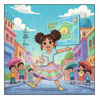 La Reportera de Lluvia de Karachi