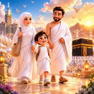 Manaf's Big Journey to Makkah