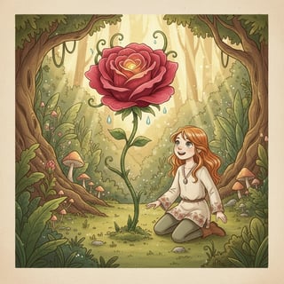 The Rose of Whispering Petals