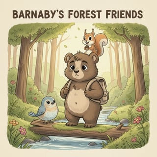 Barnaby’s Heart of Gold: A Forest Kindness Adventure