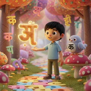 अक्षरों की जादुई दुनिया