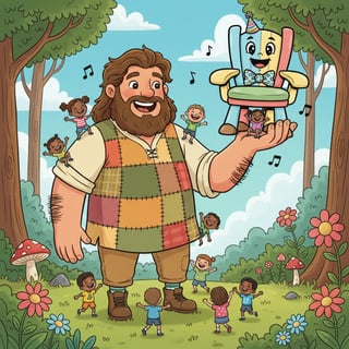 Barnaby the Giant and the Musical Chairs