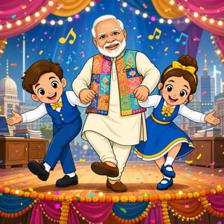 Narendra's Joyful Rhythm