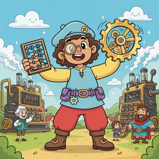 Pip's Whirring Wonders: The First Computer Seeds