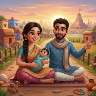 Dharmesh's First Journey: A Village Tale