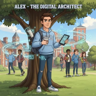 The Digital Dormitory: Alex’s DSA Journey