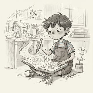 Leo and the Whispering Charcoal