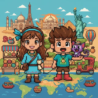 A Volta ao Mundo de Lia, Leo e Pipoca