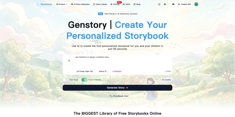 GenStoryで親子のためのオリジナル絵本を作ってみませんか