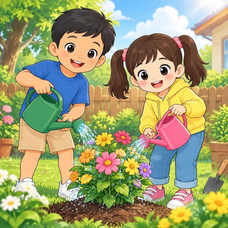 Hạt Giống Nhỏ Của Nam Và Mai - Educational stories