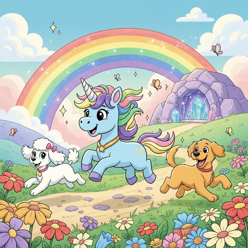 Losie und das Regenbogenabenteuer - Masallar