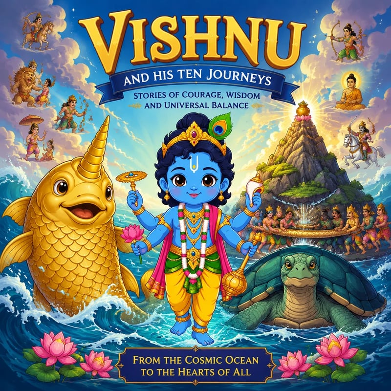 The Ten Journeys of Vishnu - mythology