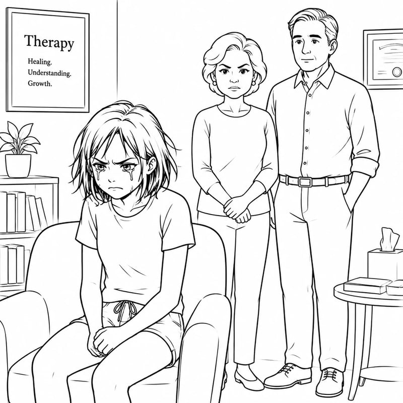 Unraveling the Knot - coloring pages