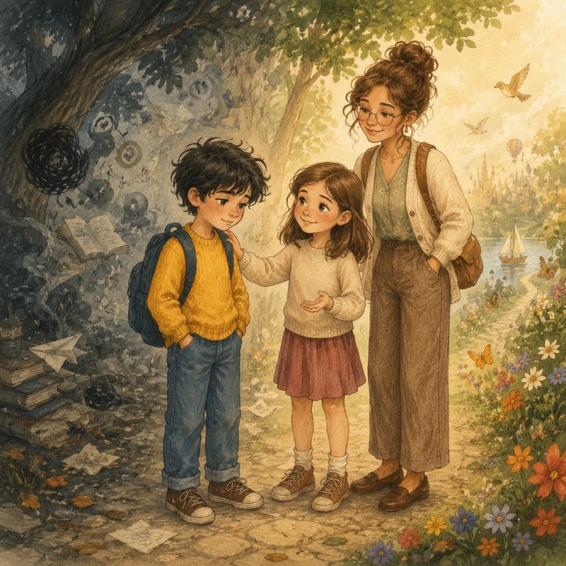 Рюкзак для слів, емоцій і дружби - Educational stories