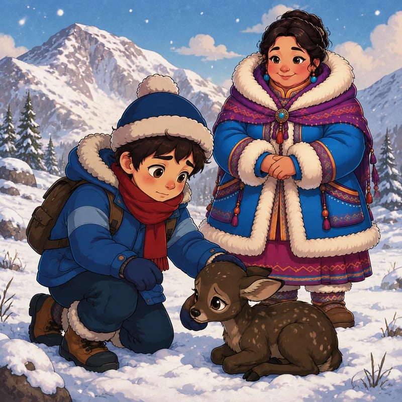 Itri and the Lost Deer - Animal stories
