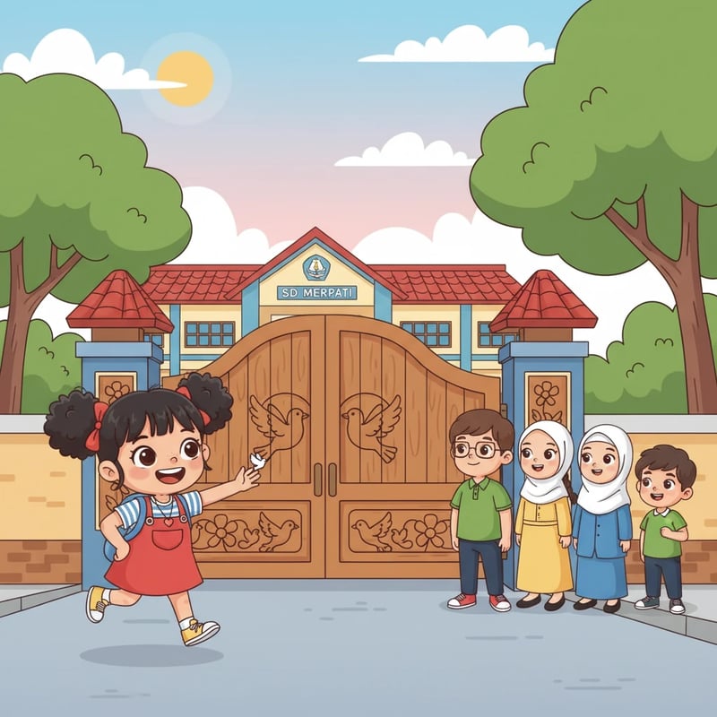 Sahabat Pelangi di SD Merpati - Friendship stories
