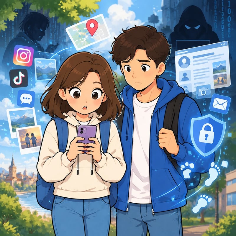 Uso seguro y responsable de las redes sociales - Educational stories