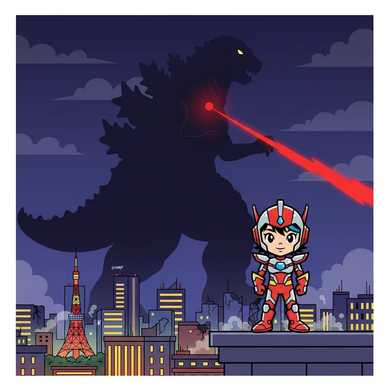 ゴジラ対ウルトラマン：大決戦！ (Godzilla vs. Ultraman: The Great Battle!) - Fantastik hikayeler
