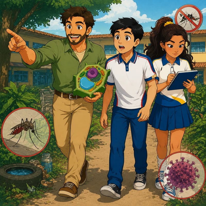 Mosquito transmissor da chikungunya - Educational stories
