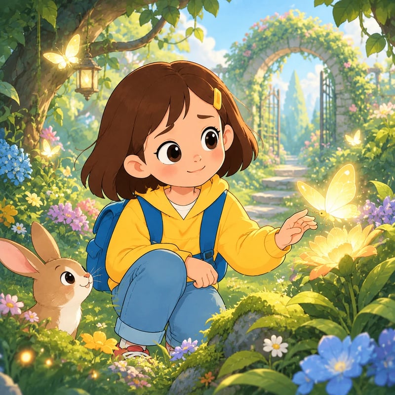 El jardín secreto de Nicol - Educational stories