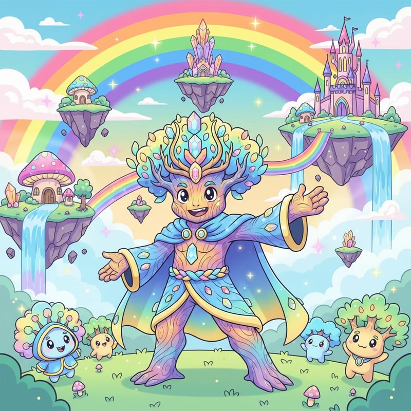 Tytan Spectree i Tęczowe Królestwo Ower - Fantasy stories