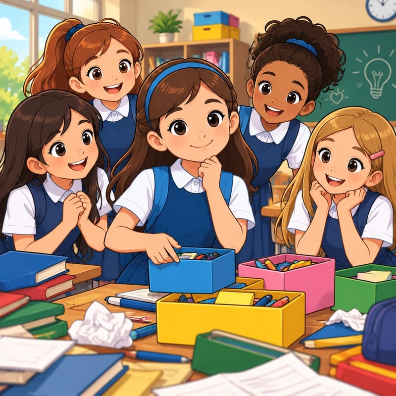 Sara's Little Boxes - Educational stories
