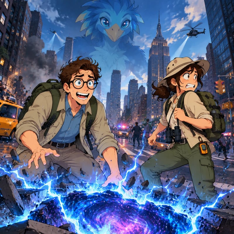 The Anomaly on 42nd Street - Science fiction