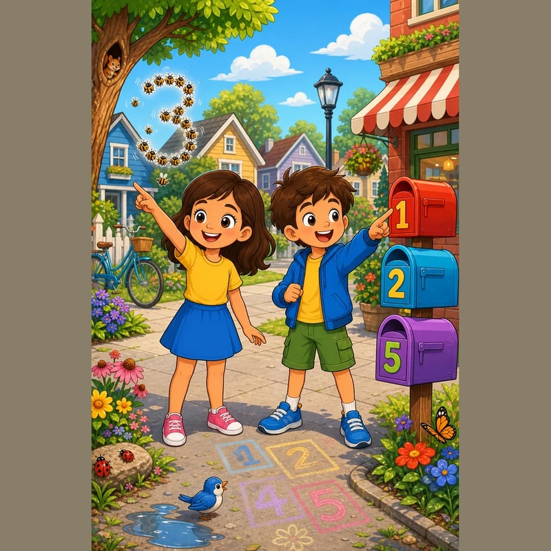 Searching for Numbers - Adventure stories