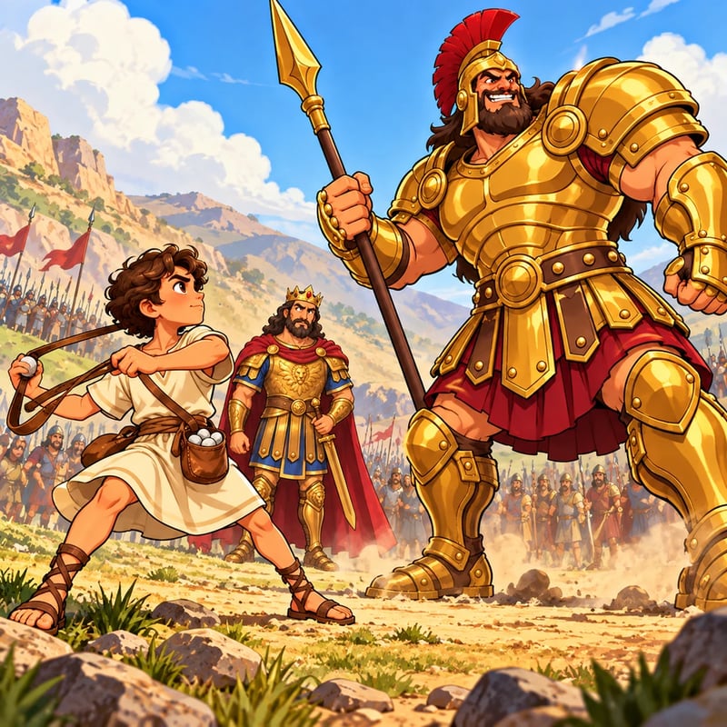 The Shepherd and the Giant - Historical stories
