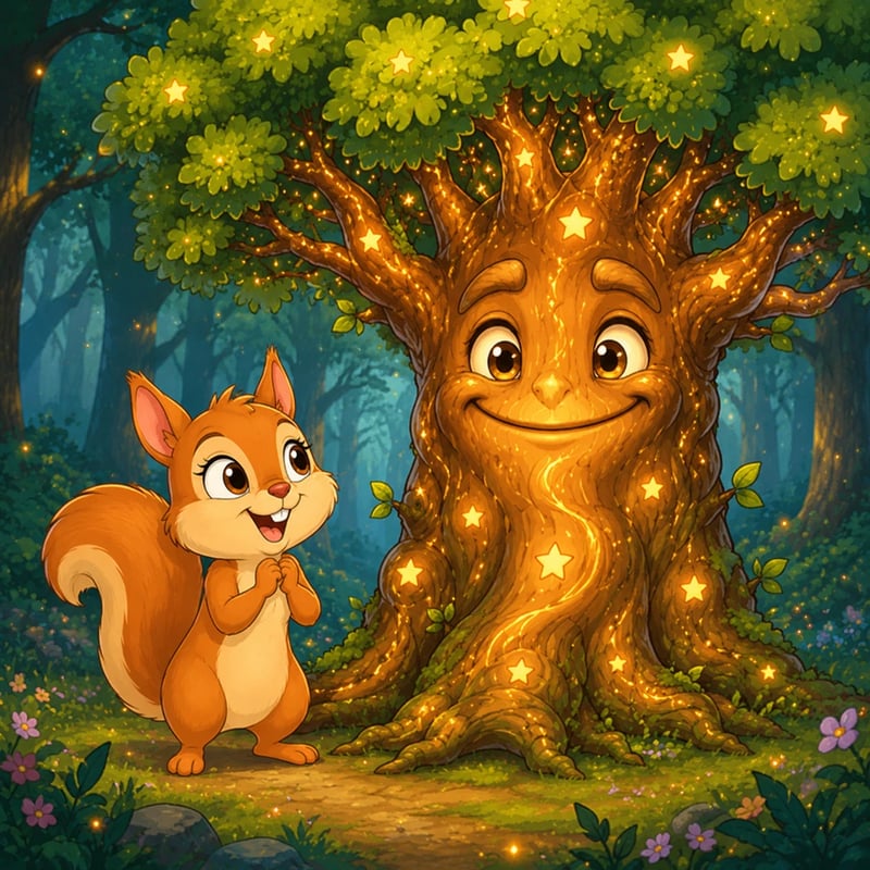 Cheeku and the Magical Walnut - Fairy tales