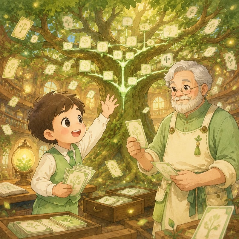 大树图书馆——神奇B+树 - Educational stories