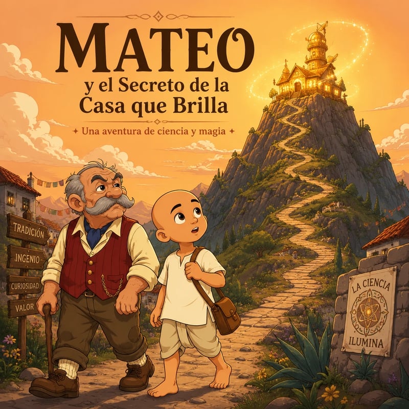 The Golden Light of Valle de Sombras - Adventure stories