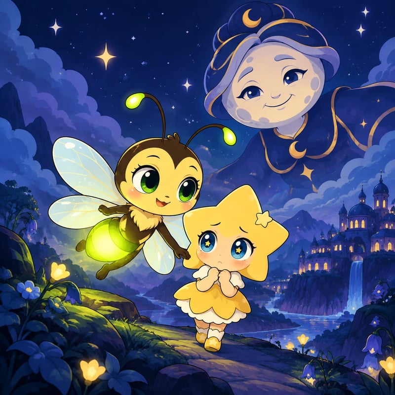 Lumi and the Star Who Was Afraid to Shine - Bedtime stories