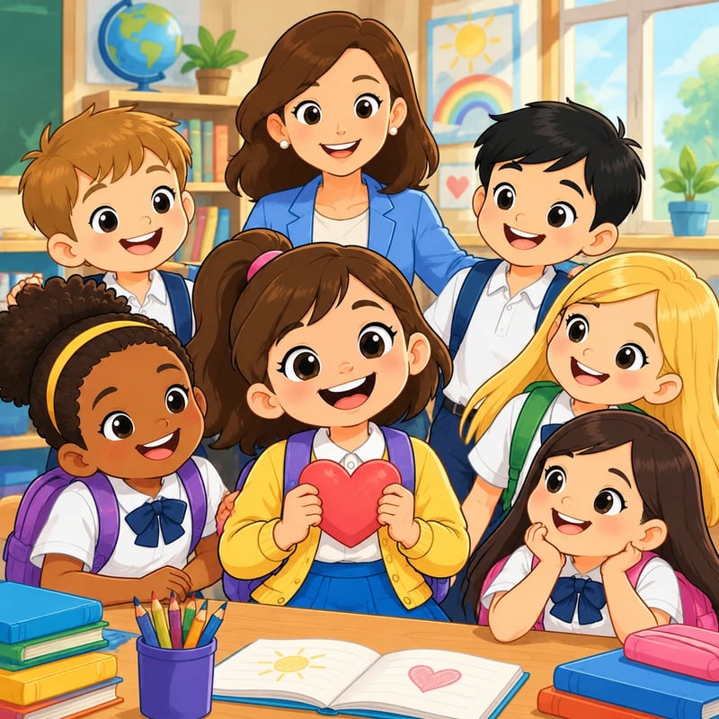 El Gran Corazón de Valeria - Educational stories