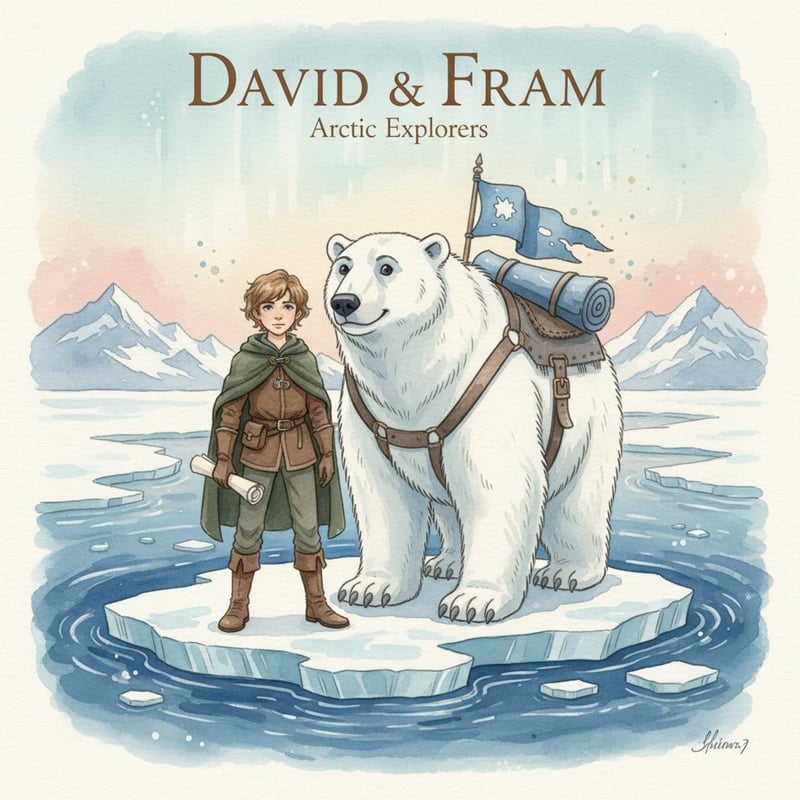David și magia a două lumi: O călătorie literară - Adventure stories