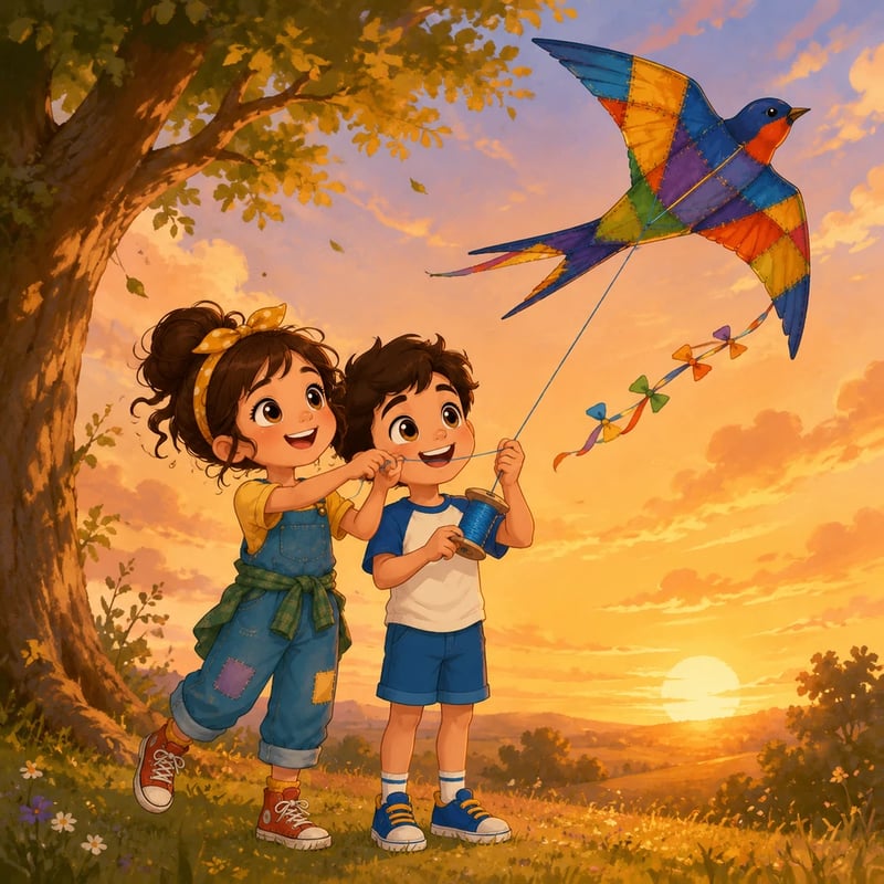 The Patchwork Swallow - Friendship stories