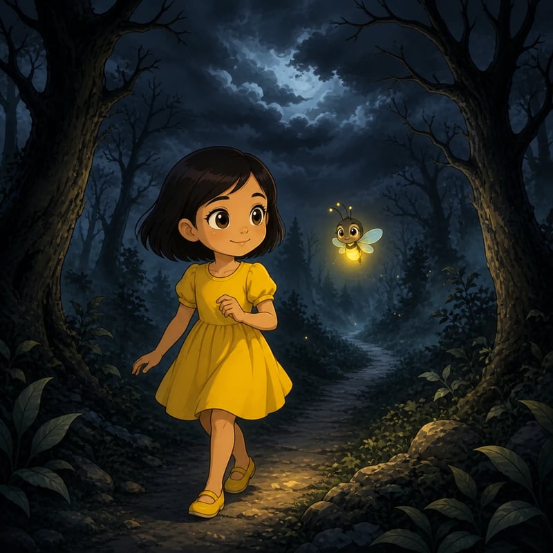 The Little Firefly and the Moon - Fantasy stories