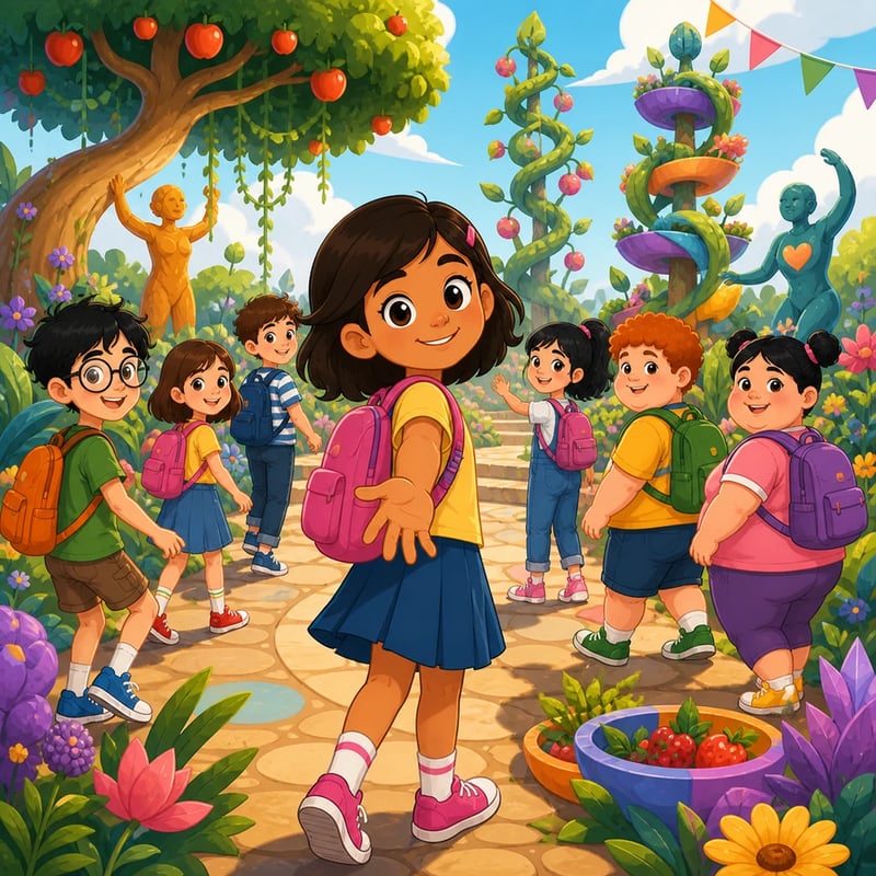 The Garden of Every Shape - Educational stories