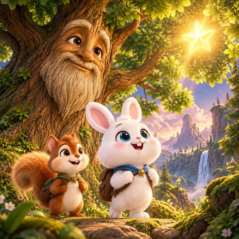 Pofuduk ve Sihirli Yıldız - Fairy tales