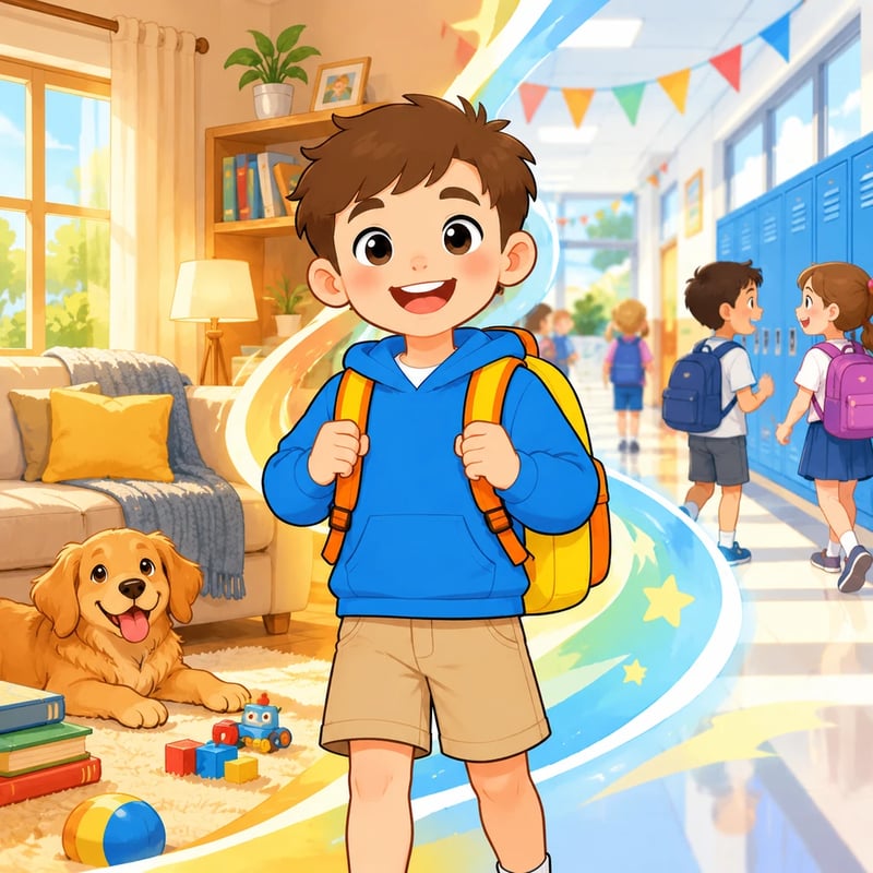 Where Happiness Grows: Leo's Two Wonderful Worlds - تعليمية