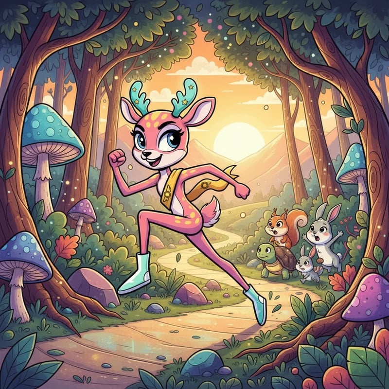 Riri si Rusa yang Sombong - Animal stories